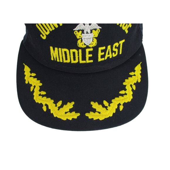 Vintage Joint Task Force Middle East Scrambled Eggs Snapback Hat Cap Made In USA - Picture 6 of 11